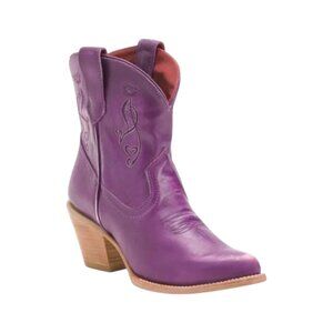 FERRINI Made In Mexico Leather Pixie Western Boots